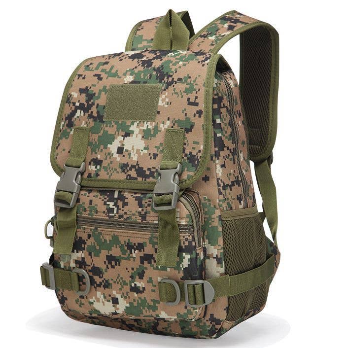 Daily Using Dual Bottle Side Tactical Backpack