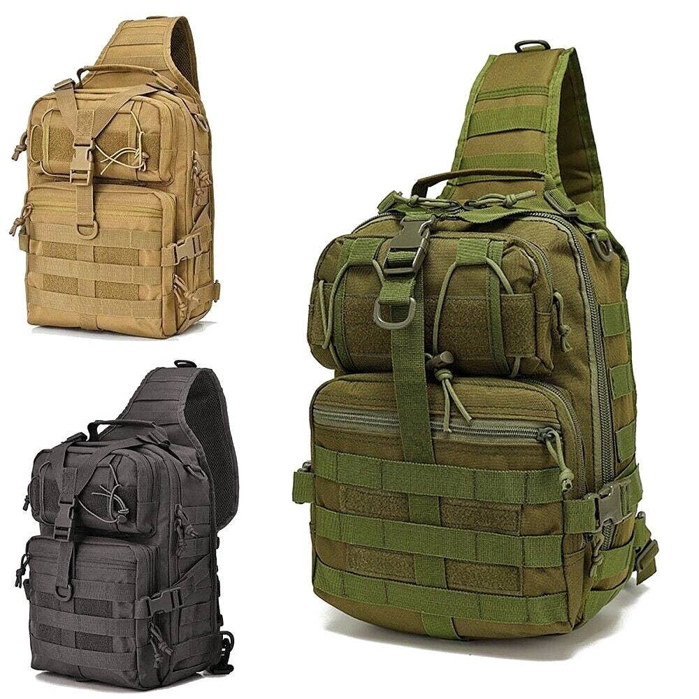 Full Size Tactical Outdoor Sports Sling Bag