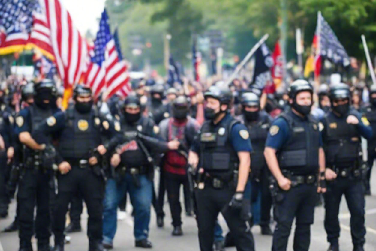 Police and Far-right get ready to square-off with Mass Protest.